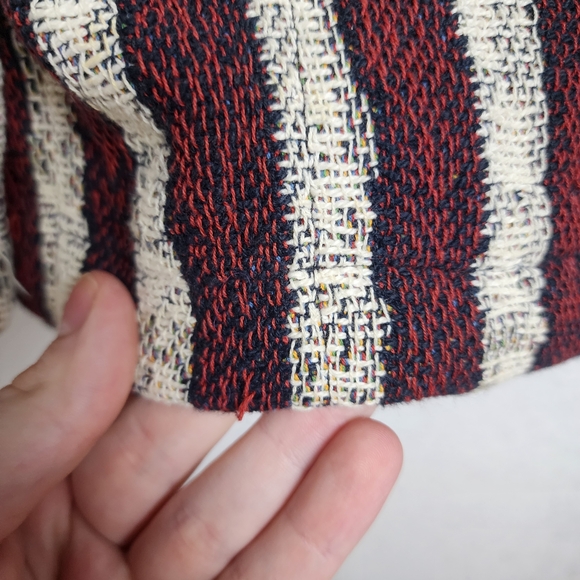 Vintage Sugar Street Weavers Boyds Bears Patriotic Jacket Size L-XL USA Damaged - Picture 9 of 16